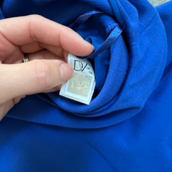 DVF Diane Von Frustenberg Royal Blue Dress (NWT) - Picture 5 of 5